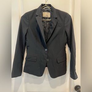 Banana republic black wool suit jacket. See other listings for pants.